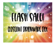 Closeout Drinkware Box! Assorted Tumblers & Water Bottles