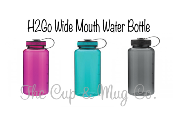 34 Oz Wide Mouth Tritan Water Bottle, BPA-Free Plastic