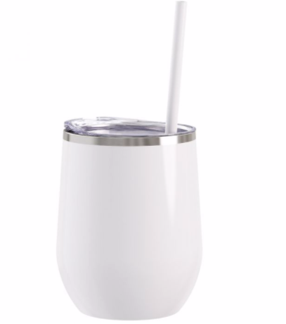 Stemmed Wine Tumbler 12 oz Sublimation