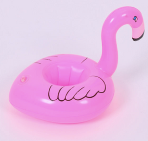 Inflatable Drink Holder - Flamingo Inflatable Drink Floatie