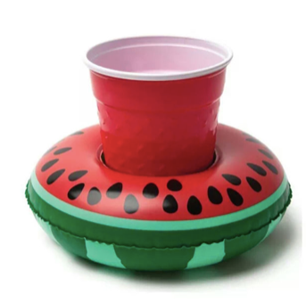 Inflatable Drink Holder - Watermelon Inflatable Drink Floatie