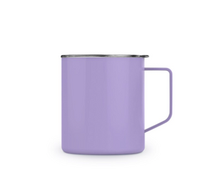 Lavender 14 Oz Stainless Campfire Coffee Mug