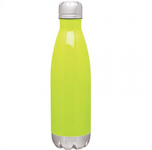 Neon Yellow 17 Oz Stainless Water Bottle
