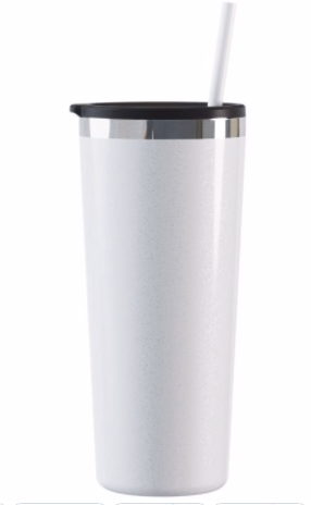 HD Designs Outdoors Stainless Steel Tumbler with Straw - Bright White, 22  oz - Ralphs