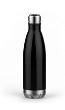 Gloss Black 17 Oz Stainless Water Bottle